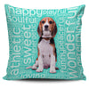 Beagle Dog Lovers Pillow Case - DesignsByLouiseAdkins