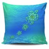 Sea Turtle Pillow Case - DesignsByLouiseAdkins