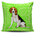 Beagle Dog Lovers Pillow Case - DesignsByLouiseAdkins