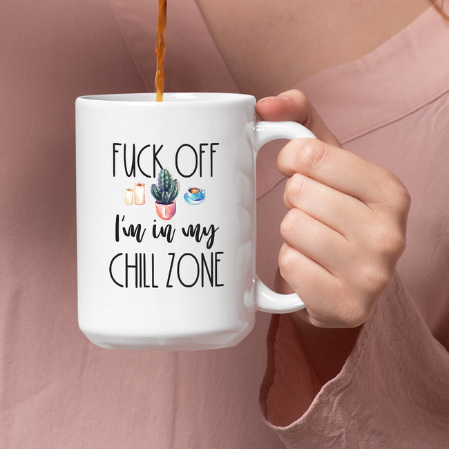 Chill Zone White Coffee Mug