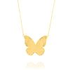 Large Diamond Butterfly Necklace - DesignsByLouiseAdkins
