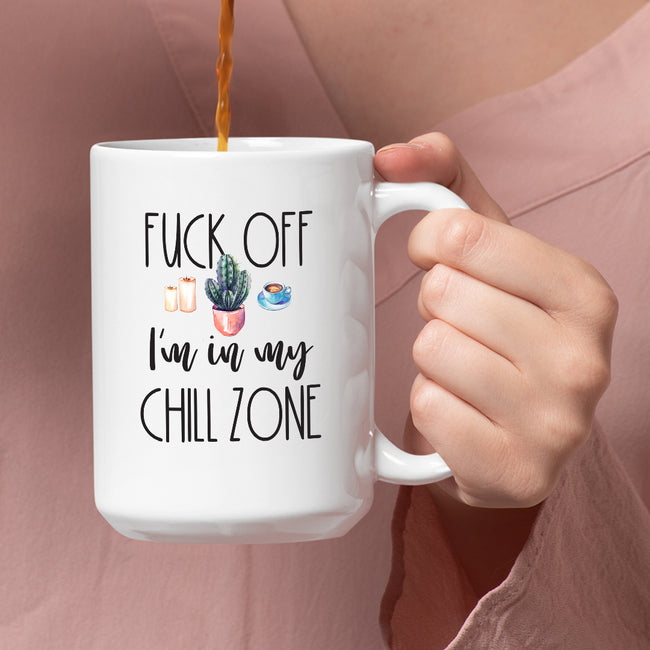 Chill Zone White Coffee Mug