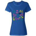 Yoga Cats Ladies Classic Tees - DesignsByLouiseAdkins