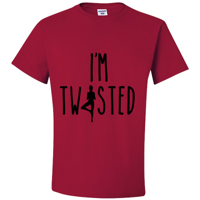 I'm Twisted Adult Unisex T-Shirt - DesignsByLouiseAdkins