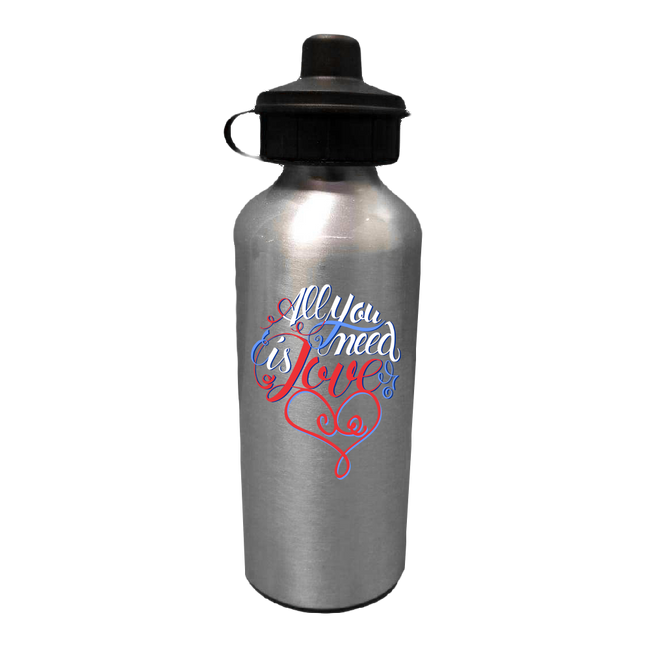 All You Need Is Love Water Bottles - DesignsByLouiseAdkins