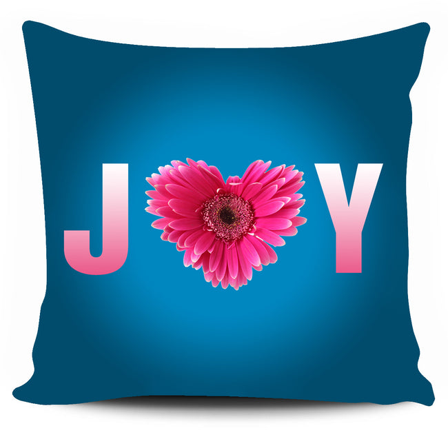 JOY Sublimated Pillow Case - DesignsByLouiseAdkins