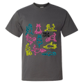 Yoga Cats Adult Unisex T-Shirt - DesignsByLouiseAdkins