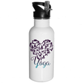 Yoga Water Bottles - DesignsByLouiseAdkins