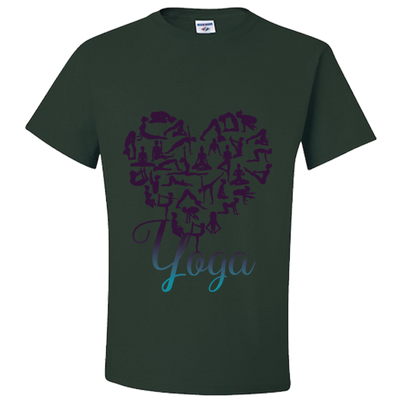 Yoga Adult Unisex T-Shirt - DesignsByLouiseAdkins