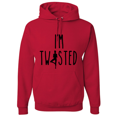 I'm Twisted Adult Unisex Hoodie - DesignsByLouiseAdkins