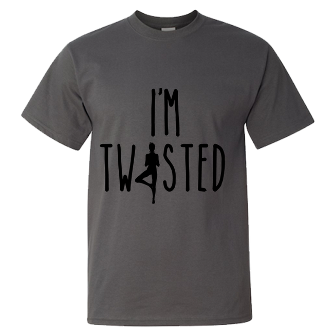 I'm Twisted Adult Unisex T-Shirt - DesignsByLouiseAdkins
