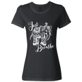 Just Breathe Ladies Classic Tees - DesignsByLouiseAdkins