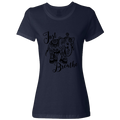 Just Breathe Ladies Classic Tees - DesignsByLouiseAdkins