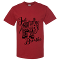 Just Breathe Adult Unisex T-Shirt - DesignsByLouiseAdkins